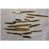 Image 2 : LOT OF BONE SPEAR HEADS
