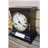 Image 2 : RESTORED AMERICAN WALNUT CASED SHELF CLOCK