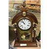 Image 1 : NEW HAVEN FRENCH STYLE MANTLE CLOCK SERVICED AND WORKING