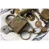 Image 2 : TRAY OF ANTIQUE LOCKS AND KEYS