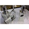 Image 3 : GLASS DECANTERS IN CASE