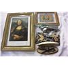Image 1 : TWO PICTURES AND SWISS ARMY WATCH STAINLESS BRACELET SILVER CUTLERY ETC