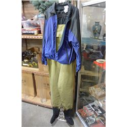 AS NEW CRYSTAL SPRINGS BREATHABLE WADERS AND SHIMANO JACKET