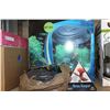 Image 1 : HALF MOON BIOTOPE FISHTANK WITH ACCESSORIES