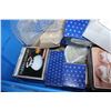 Image 2 : GLASS HANGING BOWL PLATTERS AND BOXED GLASSWARE