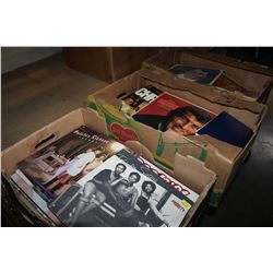 THREE BOXES OF RECORDS