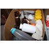 Image 2 : TWO BOXES OF KITCHEN INCLUDING CHRISTMAS DINNER WARE