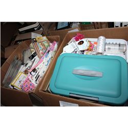 TWO BOXES OF NEW ITEMS