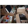 Image 1 : FOUR BOXES OF HARDCOVER BOOKS