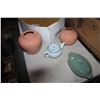 Image 1 : POTTERY VASES AND PAINTED TILES