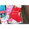 Image 2 : TWO BOXES OF CHRISTMAS DECORATIONS