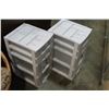 Image 2 : 2 PLASTIC 4 DRAWER ORGANIZERS