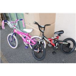 DISNEY PRINCESS AND ROCKI YOUTH BIKES