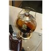 Image 2 : MUSICAL DECANTERS AND CERAMIC AND WOOD ORNAMENTS AND VASES AND BRASS ANIMAL FIGURES