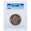 Image 1 : 1934 Texas Commemorative Half Dollar Coin ICG MS66