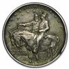 Image 1 : 1925 Stone Mountain Memorial Commemorative Silver Half Dollar Coin