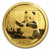 Image 1 : 2017 China Panda 1 Gram Gold Coin