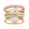 Image 1 : 14KT Tri Color Gold 1.28ctw Diamond Ring