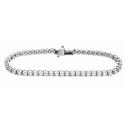 18KT White Gold 5.00ctw Diamond Tennis Bracelet