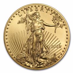 2016 $50 American Eagle 1 oz Gold Coin