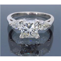 14K White Gold 1.01ctw Diamond Ring