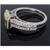 Image 4 : 18KT Two Tone Gold 1.19ctw Diamond Ring