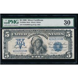 1899 $5 Chief Silver Certificate PMG 30