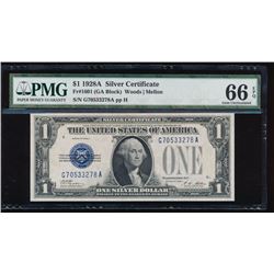 1928A $1 Silver Certificate PMG 66EPQ