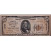 Image 1 : 1929 $5 National Bank of Michigan Note