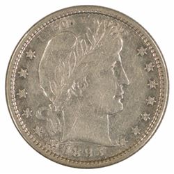 1893-S Barber Quarter Coin