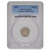 Image 1 : 1837 Half Dime PCGS AU55 No Stars Small Date
