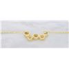Image 8 : 14KT Yellow Gold 1.60ctw Diamond Pendant with Chain