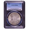 Image 1 : 1882 $1 Morgan Silver Dollar Coin PCGS MS64