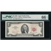 Image 1 : 1963 $2 Legal Tender Note PMG 66EPQ