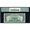 Image 2 : 1928B $5 Legal Tender Note PCGS 63PPQ