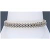 Image 5 : 14KT Two Tone Gold 3.80ctw Diamond Bracelet
