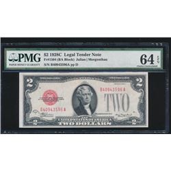 1928C $2 Legal Tender Note PMG 64EPQ