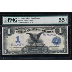 1899 $1 Black Eagle Silver Certificate PMG 55EPQ