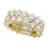 Image 6 : 14KT Yellow Gold 4.50ctw Diamond Ring