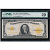 Image 1 : 1922 $10 Gold Certificate PMG 20