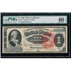 Image 1 : 1866 $1 Silver Certificate PMG 40EPQ