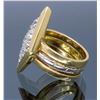 Image 6 : 14KT Two Tone Gold 1.00ctw Diamond Ring