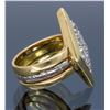 Image 8 : 14KT Two Tone Gold 1.00ctw Diamond Ring