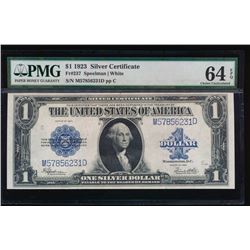 1923 $1 Silver Certificate PMG 64EPQ