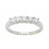 Image 1 : Platinum 0.50ctw Diamond Ring