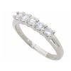 Image 3 : Platinum 0.50ctw Diamond Ring
