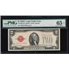 Image 1 : 1928G $2 Legal Tender Note PMG 65EPQ