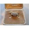 Image 1 : RING W/4 DIAMONDS(APPROX 1 CT)