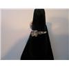 Image 1 : LADIES RING W/(3) DIAMONDS (APPROX .6 CT)