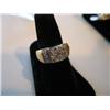 Image 1 : MEN'S RING W/(10) DIAMONDS (APPROX 1 CT TW)
